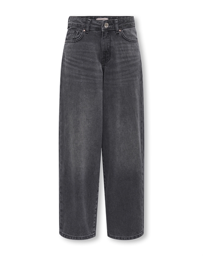 Kids Only - KOGGianna Ella Baggy Straight Jeans - Washed Black
